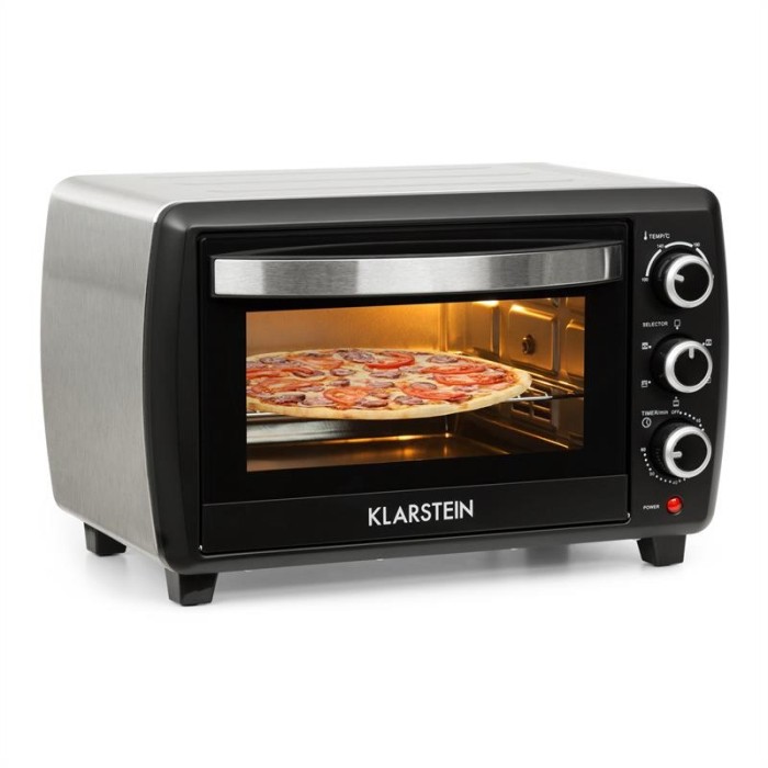 KLARSTEIN OMNICHEF 20 2G, negru, mini-cuptor, frigarui, 1500W, 20 L foto mare KLARSTEIN OMNICHEF 20 2G, negru, mini-cuptor, frigarui, 1500W, 20 L foto mare