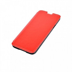 Husa Flip Cover Tellur TLL111482 Folio rosie pentru Apple iPhone 5 / 5S foto