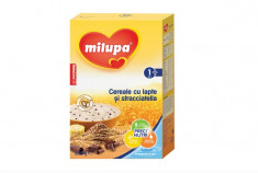 Cereale copii MILUPA cu lapte si Stracciatella 250g de la 1 an foto