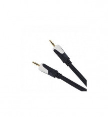 Cablu stereo Cabletech 3.5mm Jack tata - 3.5mm Jack tata 3m basic edition negru foto