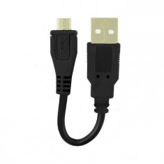 Adaptor Qoltec USB 2.0 Male/ Micro USB Male 10cm black foto