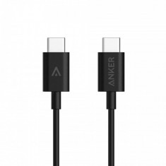 Cablu de date Anker Premium USB-C to USB-C 1 metru Negru foto