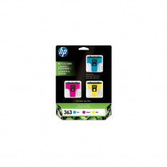 Set cartuse cerneala HP 363 CMY x3 foto