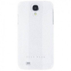 Husa Protectie Spate Hugo Boss Hardcover Dots alba pentru Samsung Galaxy S4 foto