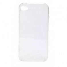 Husa Protectie Spate Xqisit iPlate Thin transparenta pentru Apple iPhone 4S foto