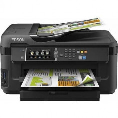 Multifunctionala Epson Workforce WF-7610DWF A3+ Inkjet Color LAN USB Wireless Negru foto