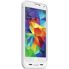 Baterie externa Mophie cu Husa 3000 mAh Juice Pack White pentru Samsung Galaxy S5 foto