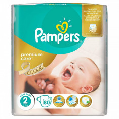 Scutece PAMPERS Premium Care 2 New Baby Value Pack 80 buc foto