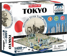 Puzzle 4D Cityscape Tokyo 1400+ piese foto