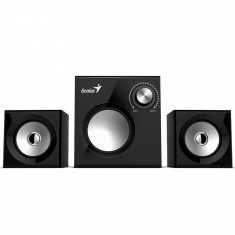 Sistem audio 2.1 Genius SW-2.1 370 8W RMS Negru foto