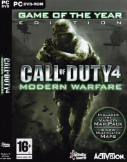 Joc PC Activision Call of Duty 4 Modern Warfare Game Of The Year foto