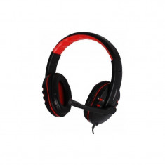 Casti gaming Spacer SPK-203 Red / Black foto