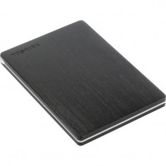 Hard disk extern Toshiba Canvio Slim 1TB 2.5 inch USB 3.0 Black foto