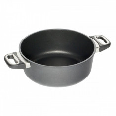 Cratita AMT Gastroguss 26 cm Aluminiu Negru foto