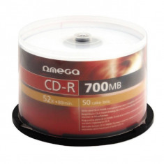 Mediu optic Omega CD-R 700MB 52x 50 bucati foto