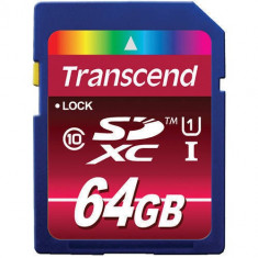 Card Transcend SDXC 64GB Class 10 UHS-I 600x foto