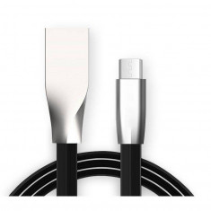 Cablu alimentare si date premium Avantree micro USB incarcare rapida 1.8m Gri foto