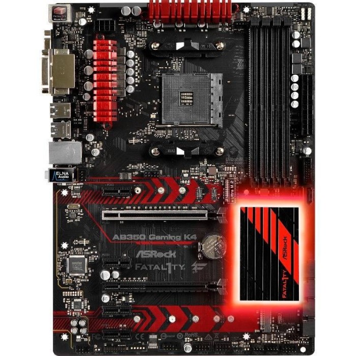 Placa de baza Asrock Fatal1ty AB350 Gaming K4 AMD AM4 ATX foto mare Placa de baza Asrock Fatal1ty AB350 Gaming K4 AMD AM4 ATX foto mare
