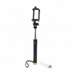 Selfie stick Tellur M76BF Premium Bluetooth Lawn Green foto