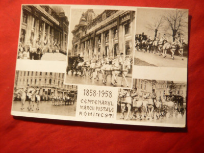 Fotografie -cu ocazia Manifestarii Centenarului Marcii Postale Romanesti 1858- foto