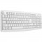 Tastatura ActiveJet K-1013 PS/2 White