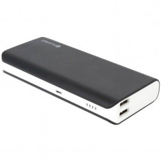 Acumulator extern Platinet PMPB10B Power Bank 10000 mAh 2x USB Black foto