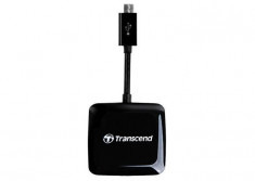 Card reader Transcend RDP9 Pocket Size USB 2.0 negru foto