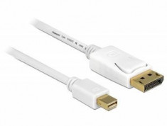 Delock Mini Displayport la Displayport T-T Alb 1m foto