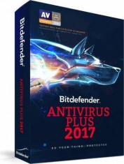 BitDefender Antivirus Plus 2017 Retail 1 an 3 useri licenta noua foto