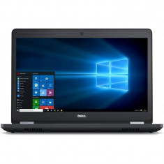 Laptop Dell Latitude E5470 14 inch Full HD Intel Core i5-6300U 8GB DDR4 500GB HDD FPR Windows 10 Pro Black foto