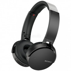 Casti wireless Sony MDR-XB650BT Extra Bass Bluetooth Black foto