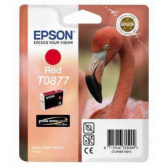 Consumabil Epson Cartus T0877 Red foto