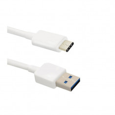 Qoltec Cablu USB 3.1 type C Male - USB 3.0 Male ABS 1.5m White foto