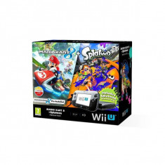 Consola Nintendo Wii U Premium cu joc Mario Kart 8 si Splatoon foto