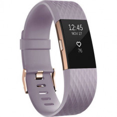 Bratara Fitness Fitbit Charge 2 S Levander Pink foto