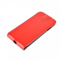 Husa Flip Cover Tellur TLL111652 rosie pentru Samsung Galaxy S4 foto