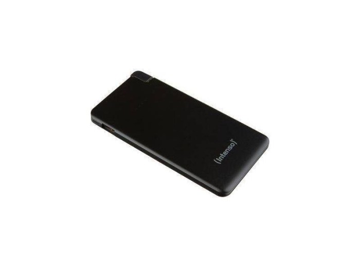 Acumulator extern Intenso Power Bank S5000 5000 mAh black foto mare Acumulator extern Intenso Power Bank S5000 5000 mAh black foto mare