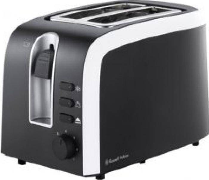 Prajitor de paine Russel Hobbs Mono 930W negru foto mare Prajitor de paine Russel Hobbs Mono 930W negru foto mare