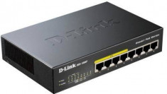 Switch D-Link DGS-1008P 8 porturi foto