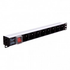 Linkbasic power bar vertical for 19&amp;quot; rack cabinets 8 Prize foto