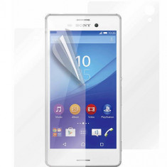 Folie protectie Muvit SESCP0040 MFX fata / spate pentru Sony Xperia M4 Aqua foto