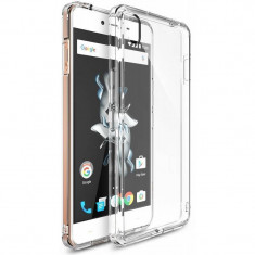 Husa Protectie Spate Ringke Fusion Crystal View transparenta plus folie protectie display pentru OnePlus X foto