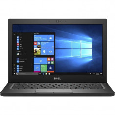 Laptop Dell Latitude 7280 12.5 inch Full HD Intel Core i7-7600 8GB DDR4 256GB SSD FPR Windows 10 Pro Black foto