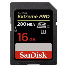 Card Sandisk Extreme Pro SDHC UHS-II U3 16GB Class 10 foto