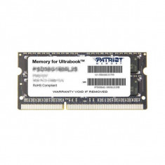 Memorie laptop Patriot 8GB DDR3L 1600MHz CL11 pentru Ultrabook foto