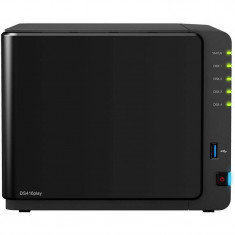 NAS Synology DS416play Intel Celeron N3060 1.6 GHz 1 GB 4 Bay 3 x USB foto