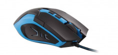 Mouse gaming TnB Fury Black / Blue foto