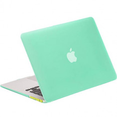 Carcasa de protectie LENTION Sand Series Green pentru Macbook Pro Retina 13 inch foto