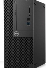 Sistem desktop Dell Optiplex 3050 MT Intel Core i3 4GB DDR4 500GB HDD Intel HD Graphics Windows 10 Pro Black foto