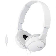 Casti Sony MDR-ZX110AP White foto